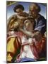 The Holy Family-Michelangelo Buonarroti-Mounted Giclee Print