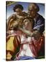 The Holy Family-Michelangelo Buonarroti-Stretched Canvas