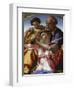 The Holy Family-Michelangelo Buonarroti-Framed Premium Giclee Print