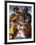 The Holy Family-Michelangelo Buonarroti-Framed Giclee Print