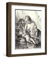 The Holy Family-Adriaan van der Werff-Framed Giclee Print