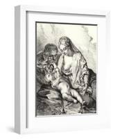 The Holy Family-Adriaan van der Werff-Framed Giclee Print