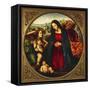 The Holy Family-Giovanni Antonio Bazzi-Framed Stretched Canvas