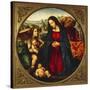 The Holy Family-Giovanni Antonio Bazzi-Stretched Canvas