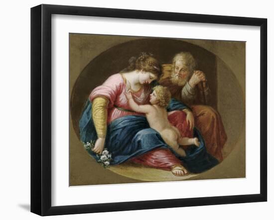 The Holy Family-Angelica Kauffmann-Framed Giclee Print