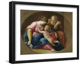 The Holy Family-Angelica Kauffmann-Framed Giclee Print