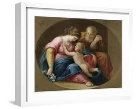 The Holy Family-Angelica Kauffmann-Framed Giclee Print