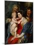 The Holy Famioy with Saint Anne-Peter Paul Rubens-Mounted Giclee Print