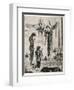 The Holy Grail is Achieved-Aubrey Beardsley-Framed Premium Photographic Print