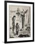 The Holy Grail is Achieved-Aubrey Beardsley-Framed Photographic Print