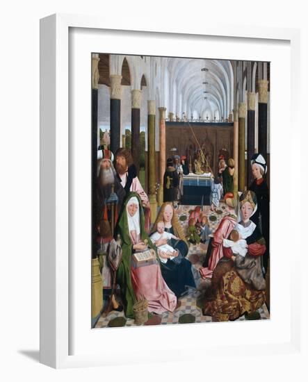 The Holy Kinship, 1493-Jans Geertgen tot Sint-Framed Giclee Print