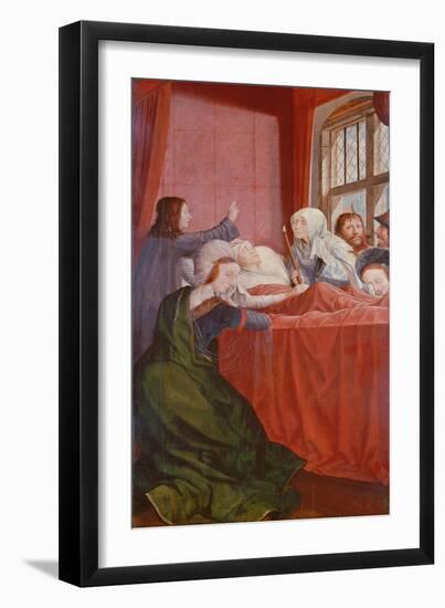The Holy Kinship-Quentin Massys-Framed Premium Giclee Print