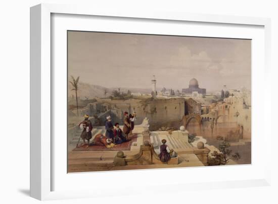 The Holy Land by David Roberts-David Roberts-Framed Giclee Print