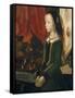 The Holy Margareta. Maria Magdalena with Maria Portinari and her daughter, 1476-78-Hugo van der Goes-Framed Stretched Canvas