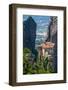 The Holy Monastery of Rousanou (St. Barbara) at Meteora, Trikala Region in Greece-mazzzur-Framed Photographic Print