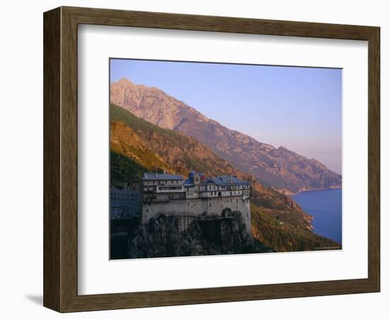 The Holy Mountain, Mount Athos, Unesco World Heritage Site, Greece, Europe-Oliviero Olivieri-Framed Photographic Print