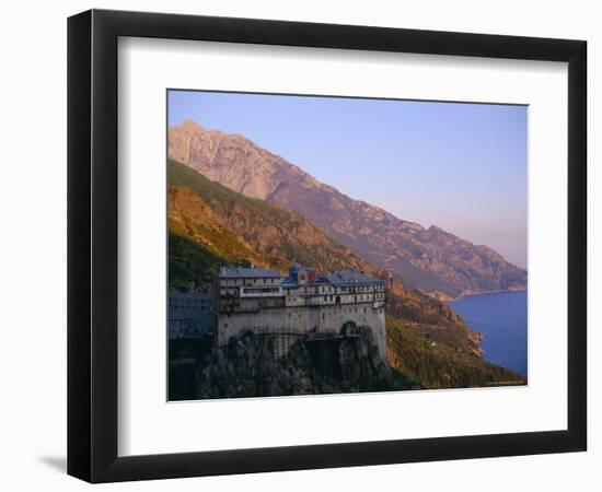 The Holy Mountain, Mount Athos, Unesco World Heritage Site, Greece, Europe-Oliviero Olivieri-Framed Photographic Print