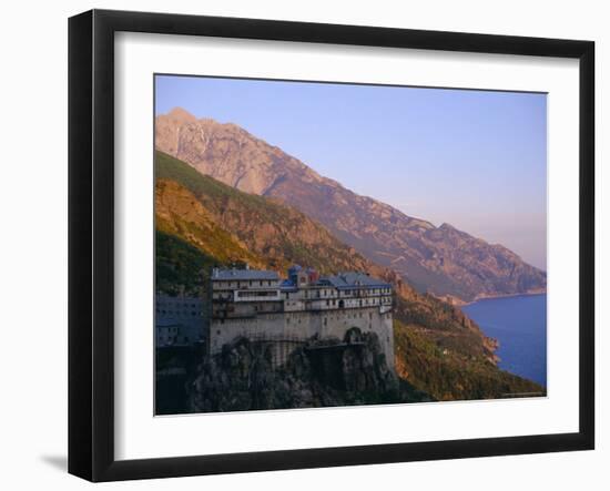 The Holy Mountain, Mount Athos, Unesco World Heritage Site, Greece, Europe-Oliviero Olivieri-Framed Photographic Print