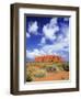 The Holy Mountain of Uluru, Ayers Rock, Uluru-Kata Tjuta National Park, Australia-Miva Stock-Framed Photographic Print