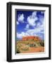 The Holy Mountain of Uluru, Ayers Rock, Uluru-Kata Tjuta National Park, Australia-Miva Stock-Framed Photographic Print