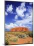 The Holy Mountain of Uluru, Ayers Rock, Uluru-Kata Tjuta National Park, Australia-Miva Stock-Mounted Photographic Print