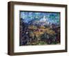 The Holy Mountain Victory Painting by Paul Cezanne (1839-1906) 1904 Moscow, Pushkin Museum - Mount-Paul Cezanne-Framed Giclee Print