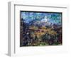 The Holy Mountain Victory Painting by Paul Cezanne (1839-1906) 1904 Moscow, Pushkin Museum - Mount-Paul Cezanne-Framed Giclee Print