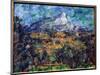 The Holy Mountain Victory Painting by Paul Cezanne (1839-1906) 1904 Moscow, Pushkin Museum - Mount-Paul Cezanne-Mounted Giclee Print