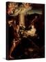 The Holy Night, 1527-1530-Correggio-Stretched Canvas