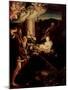 The Holy Night, 1527-1530-Correggio-Mounted Giclee Print