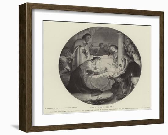 The Holy Night-null-Framed Giclee Print