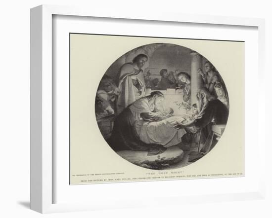 The Holy Night-null-Framed Giclee Print