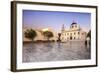 The Holy Orthodox Church of Panagia with the Colors White and Blue the Icons of Greece, Oia-Roberto Moiola-Framed Photographic Print