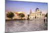 The Holy Orthodox Church of Panagia with the Colors White and Blue the Icons of Greece, Oia-Roberto Moiola-Mounted Photographic Print