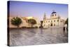 The Holy Orthodox Church of Panagia with the Colors White and Blue the Icons of Greece, Oia-Roberto Moiola-Stretched Canvas