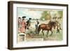 The Holy Roman Emperor Joseph II Ploughing-null-Framed Premium Giclee Print