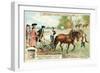 The Holy Roman Emperor Joseph II Ploughing-null-Framed Premium Giclee Print