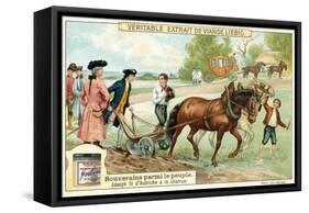 The Holy Roman Emperor Joseph II Ploughing-null-Framed Stretched Canvas