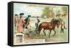 The Holy Roman Emperor Joseph II Ploughing-null-Framed Stretched Canvas