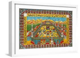 The Holy Sanctuary at Mecca-null-Framed Giclee Print