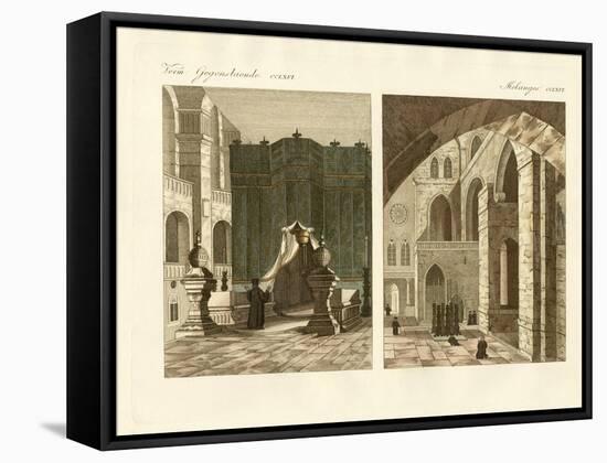 The Holy Sepulcher of Jerusalem-null-Framed Stretched Canvas