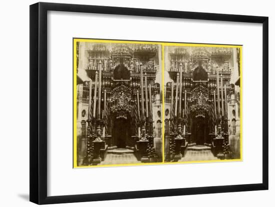 The Holy Sepulchre, Jerusalem, Palestine, 1900s-null-Framed Giclee Print