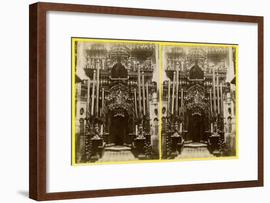 The Holy Sepulchre, Jerusalem, Palestine, 1900s-null-Framed Giclee Print