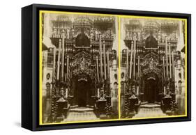 The Holy Sepulchre, Jerusalem, Palestine, 1900s-null-Framed Stretched Canvas