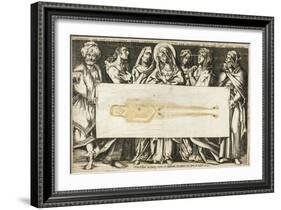 The Holy Shroud of Besançon, 1634-Jean de Loisy-Framed Giclee Print