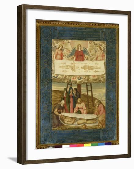 The Holy Shroud-Giovanni Battista Della Rovere-Framed Giclee Print