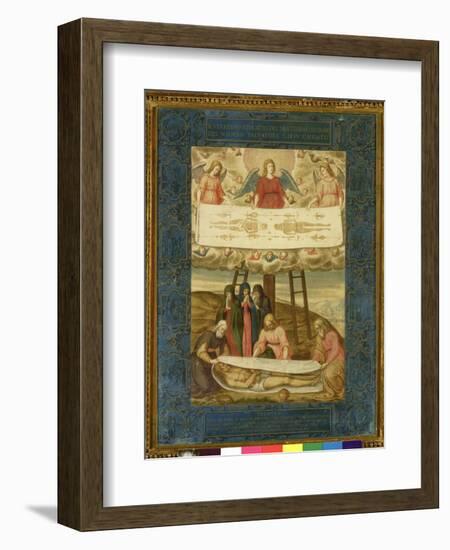 The Holy Shroud-Giovanni Battista Della Rovere-Framed Giclee Print