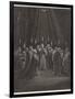 The Holy Spirit Descends on the Apostles and Their Associates with the Gift of Tongues-Gustave Dor?-Framed Photographic Print