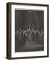 The Holy Spirit Descends on the Apostles and Their Associates with the Gift of Tongues-Gustave Dor?-Framed Photographic Print