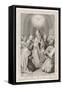 The Holy Spirit Descends on the Apostles and Their Associates with the Gift of Tongues-null-Framed Stretched Canvas
